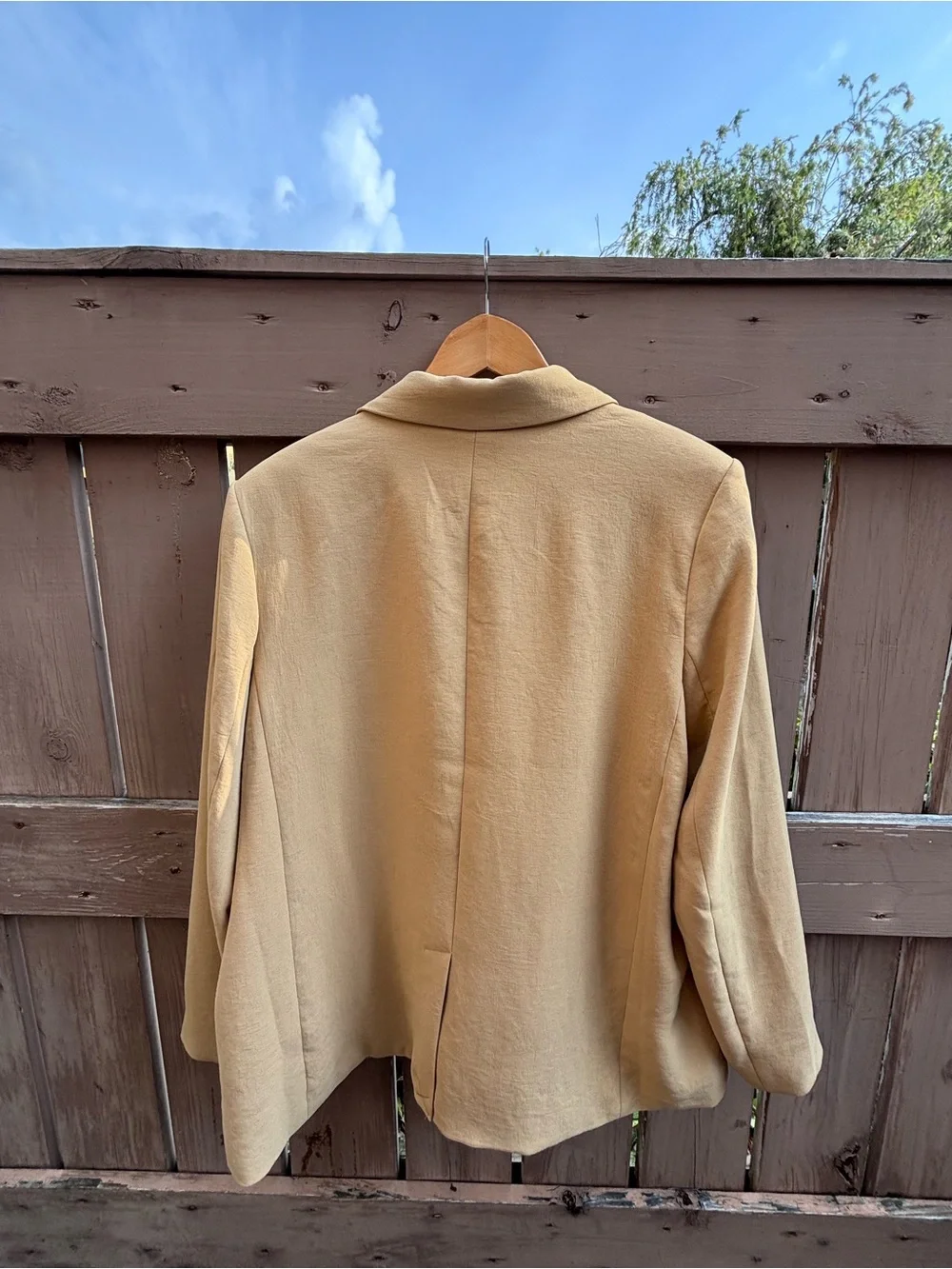 🎉NWT🎉 a new day Beige Single-Button Blazer - Picture 9 of 13